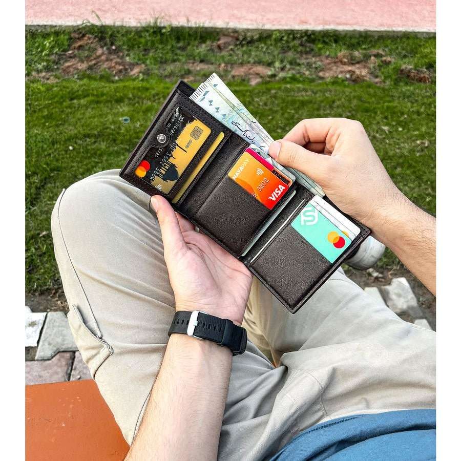 Imported Balebaily Crocodile Leather Wallet