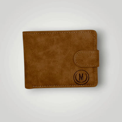 Short Leather Imported Wallet