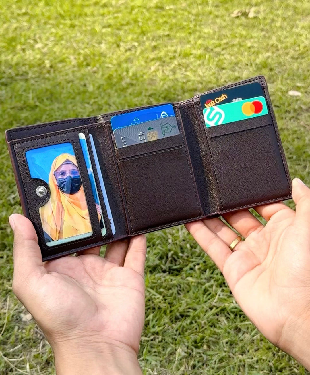 Imported Balebaily Crocodile Leather Wallet