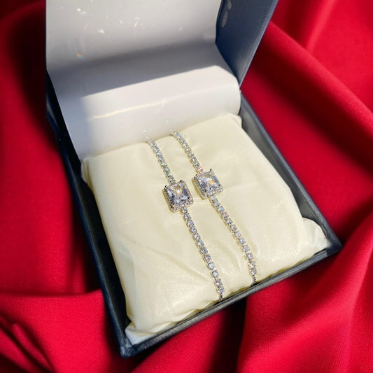 SparkleBond Diamond Friendship Bracelet